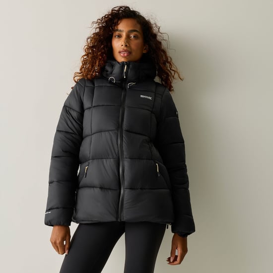 Regatta Womens/Ladies Eyre Padded Jacket (Black) - Image 4