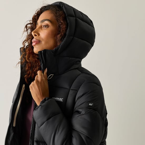 Regatta Womens/Ladies Eyre Padded Jacket (Black) - Image 6