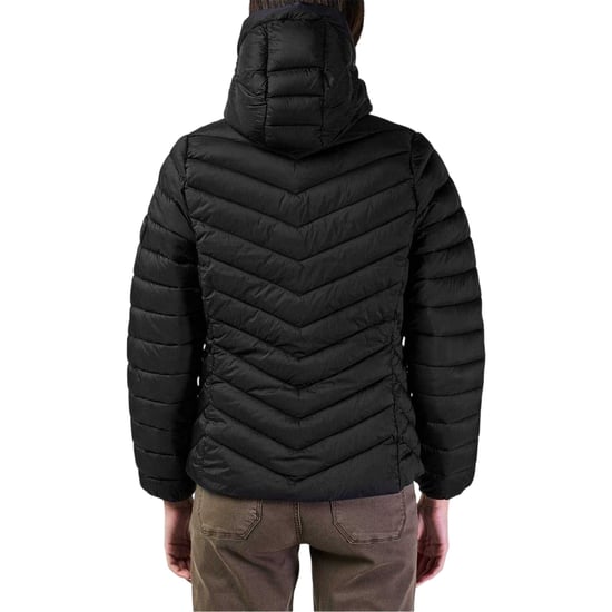 SoulCal Womens/Ladies Bubble Hooded Padded Jacket (Black) - Image 3