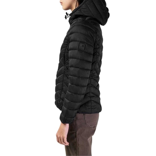 SoulCal Womens/Ladies Bubble Hooded Padded Jacket (Black) - Image 4