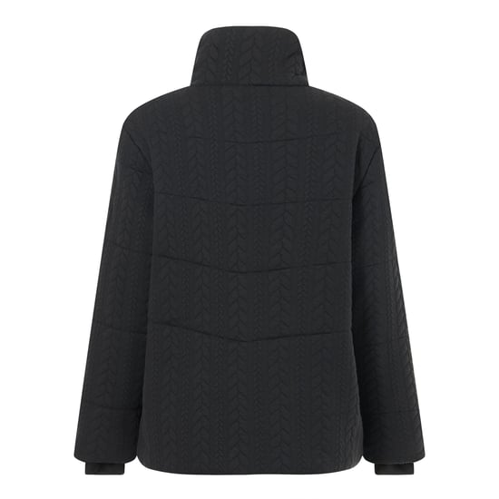 Regatta Womens/Ladies Amaryl Cable Knit Padded Jacket (Black) - Image 2