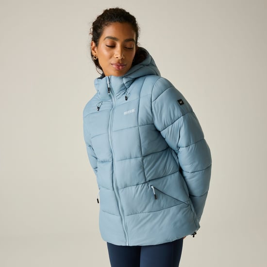 Regatta Womens/Ladies Eyre Padded Jacket (Dusky Blue) - Image 3