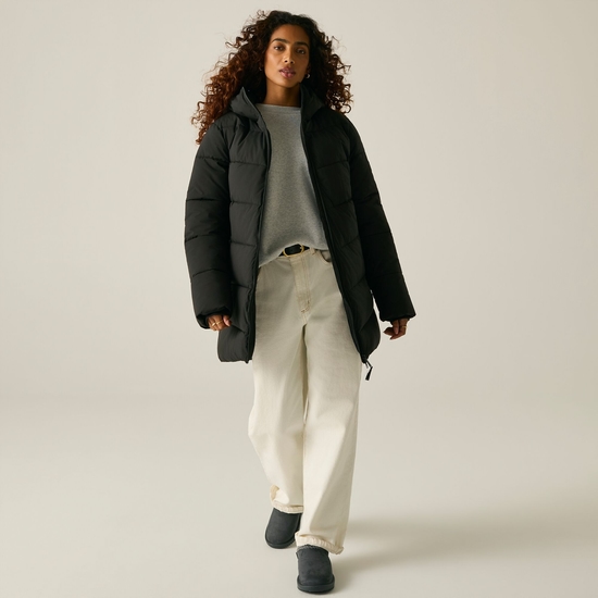 Regatta Womens/Ladies Faye Padded Jacket (Black) - Image 1