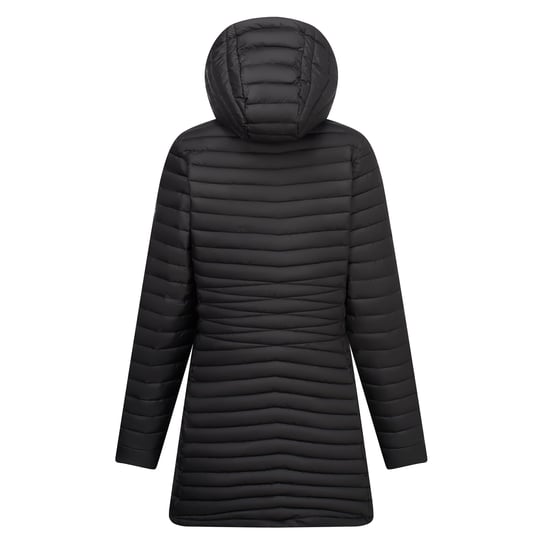 Regatta Womens/Ladies Selenar Quilted Long Jacket (Black) - Image 3