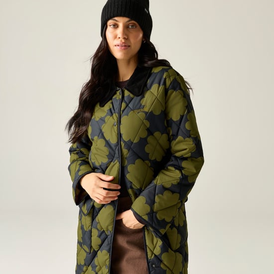 Regatta Womens/Ladies Sun Daisy Quilted Mid Length Jacket (Olive) - Image 5