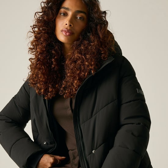 Regatta Womens/Ladies Eloria Long Length Padded Jacket (Black) - Image 6