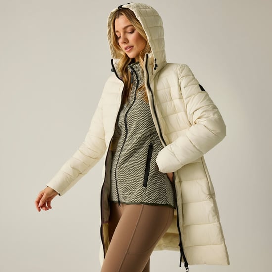 Regatta Womens/Ladies Amara Padded Jacket (Light Vanilla) - Image 3