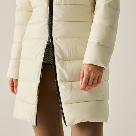 Regatta Womens/Ladies Amara Padded Jacket (Light Vanilla) - Image 4