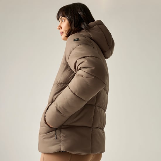 Regatta Womens/Ladies Eyre Padded Jacket (Mocha) - Image 5