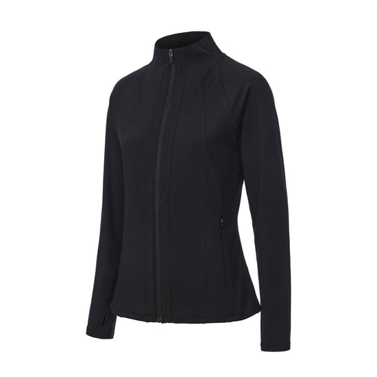 LA Gear Essential getailleerd raglanjack voor dames (Zwart) - Image 3