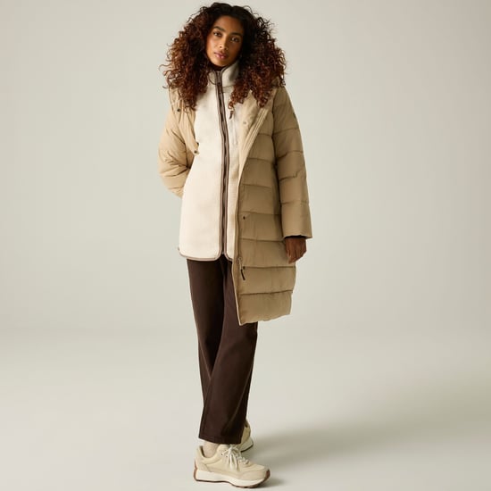 Regatta Womens/Ladies Nehiala Quilted Jacket (Barleycorn) - Image 1