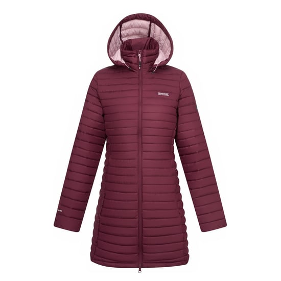Regatta Womens/Ladies Selenar Quilted Long Jacket (Fig) - Image 1