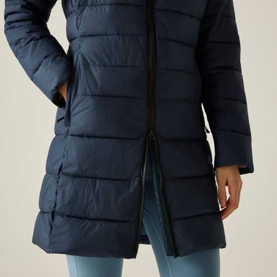 Regatta Womens/Ladies Amara Padded Jacket (Navy/Dusky Blue) - Image 5