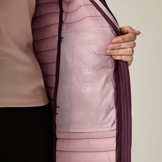 Regatta Womens/Ladies Selenar Quilted Long Jacket (Fig) - Image 6