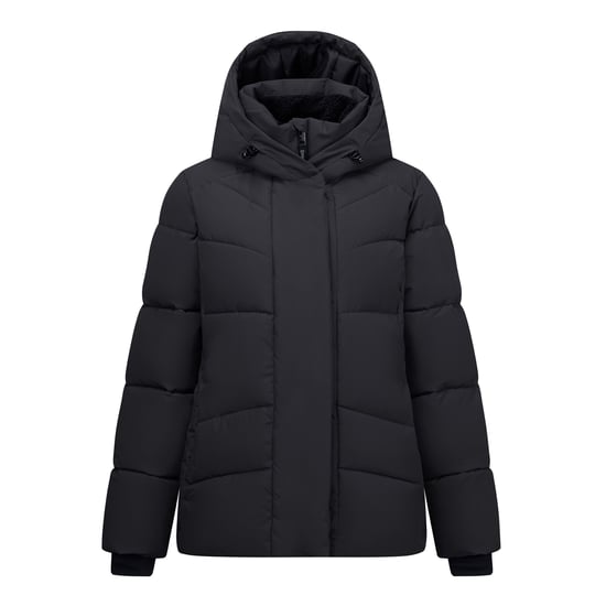 Dare 2B Gevoerd jasje met glans voor dames (Zwart) - Image 1