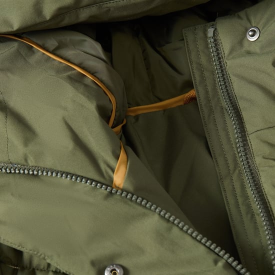 Regatta Womens/Ladies Eloria Long Length Padded Jacket (Dark Khaki) - Image 6