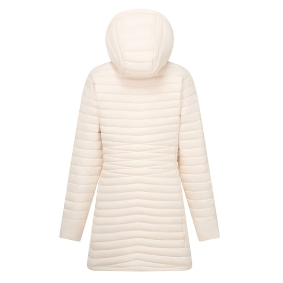 Regatta Womens/Ladies Selenar Quilted Long Jacket (Light Vanilla) - Image 2