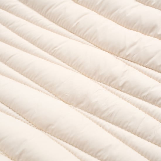 Regatta Womens/Ladies Selenar Quilted Long Jacket (Light Vanilla) - Image 4