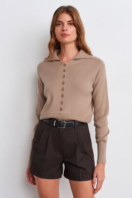 Women's Acrylic Wool Blend Sweater - Image 3