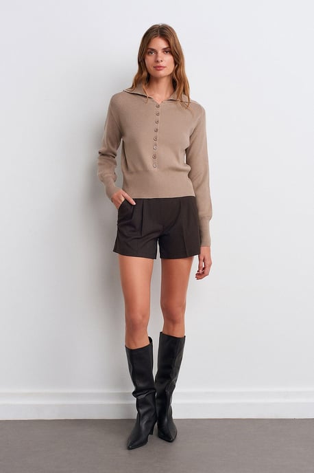 Women's Acrylic Wool Blend Sweater - Image 5