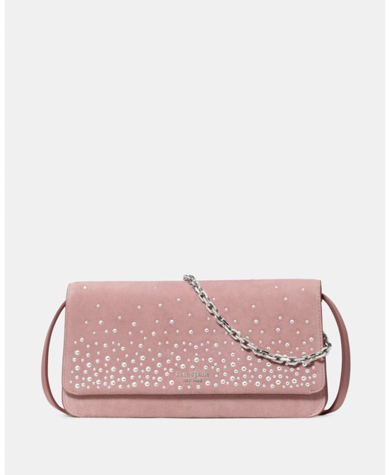 Ivy Studded Suede Crossbody Bag - Image 1