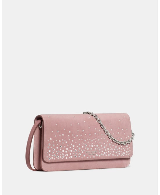 Ivy Studded Suede Crossbody Bag - Image 4