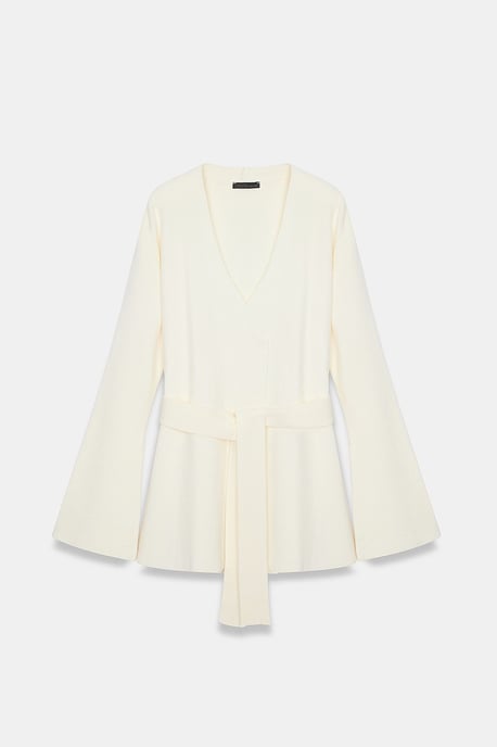 Women's Acrylic Wool Blend Cardigan - Image 5