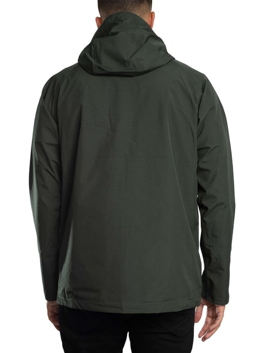 Barbour Domus Waterdichte Jas Met Capuchon, Groen - Image 3