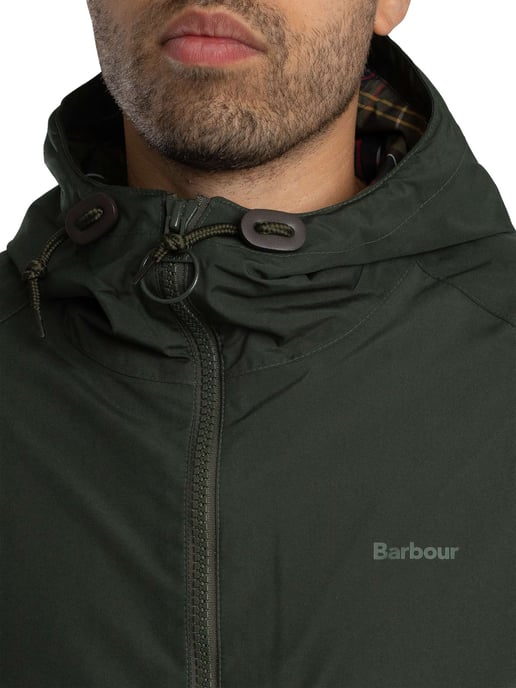 Barbour Domus Waterdichte Jas Met Capuchon, Groen - Image 5