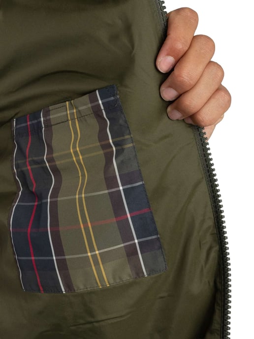 Barbour Domus Waterdichte Jas Met Capuchon, Groen - Image 6