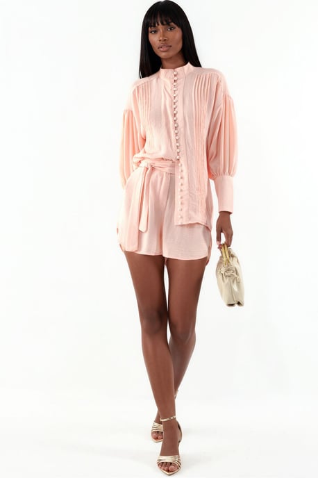 Gestrikt Korte Playsuit - Image 3