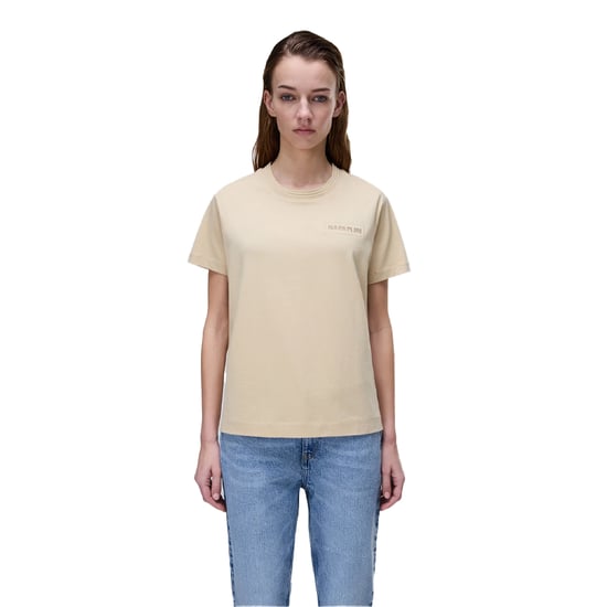 Napapijri Womens/Ladies Clarao Regular T-Shirt (Desert) - Image 1