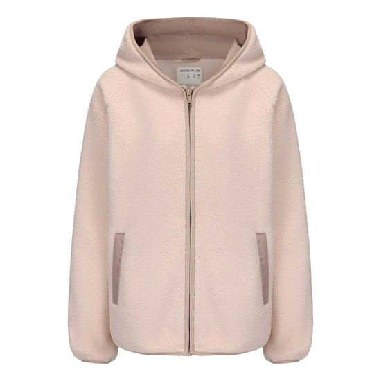 SoulCal Womens/Ladies Relaxed Fit Fleece Jacket (Beige) - Image 1