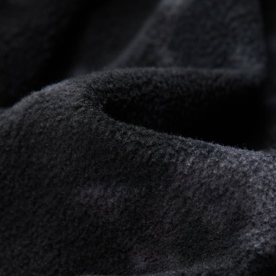 Regatta Margot Brush Stroke fleece met kwartrits voor dames (Zwart) - Image 5