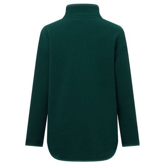 Regatta Womens/Ladies Frankie Borg Half Zip Longline Fleece Top (Deep Pine) - Image 3