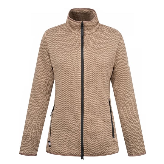 Regatta Womens/Ladies Elzie Fleece Jacket (Mocha/Soft Taupe) - Image 2