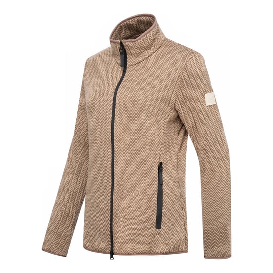 Regatta Womens/Ladies Elzie Fleece Jacket (Mocha/Soft Taupe) - Image 4