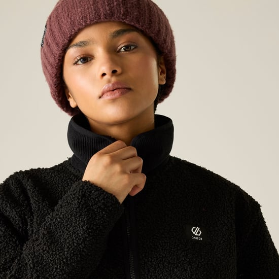 Dare 2B Zephyr Borg fleecejas voor dames (Zwart) - Image 5