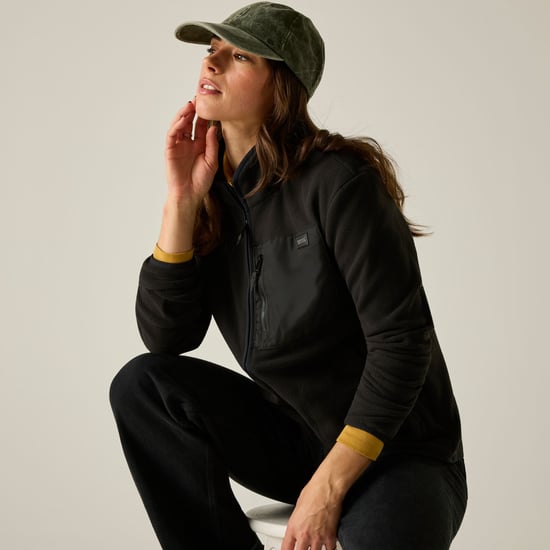 Regatta Womens/Ladies Frankie Full Zip Fleece (Black) - Image 4
