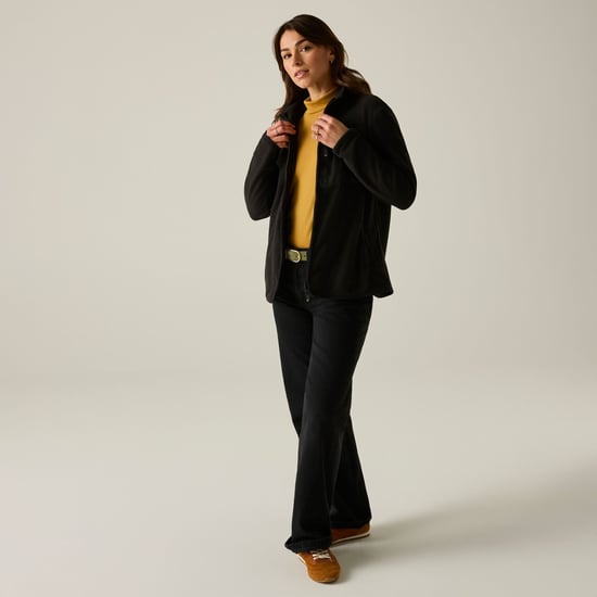 Regatta Womens/Ladies Frankie Full Zip Fleece (Black) - Image 6