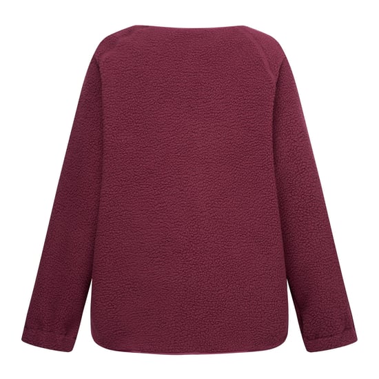 Regatta Womens/Ladies Lea Borg Snap-Front Fleece (Fig) - Image 2