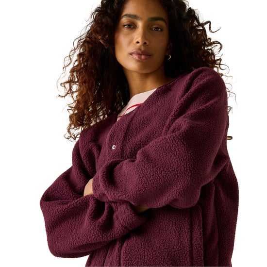 Regatta Womens/Ladies Lea Borg Snap-Front Fleece (Fig) - Image 4