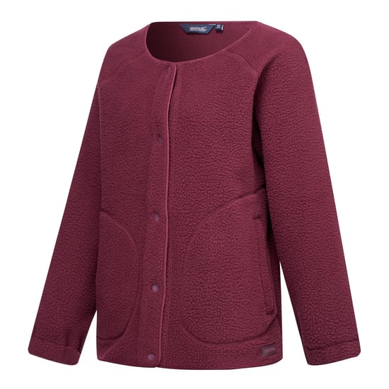 Regatta Womens/Ladies Lea Borg Snap-Front Fleece (Fig) - Image 6
