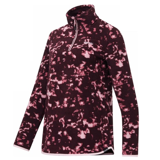 Regatta Margot Brush Stroke fleece met kwartrits voor dames (Afb.) - Image 4