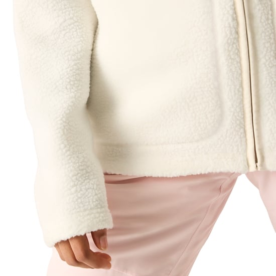 Dare 2B Womens/Ladies Firn Borg Hooded Fleece (Egret) - Image 6