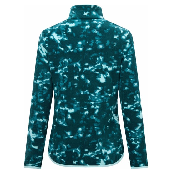 Regatta Margot Brush Stroke fleece met kwartrits voor dames (Mediterranea) - Image 3
