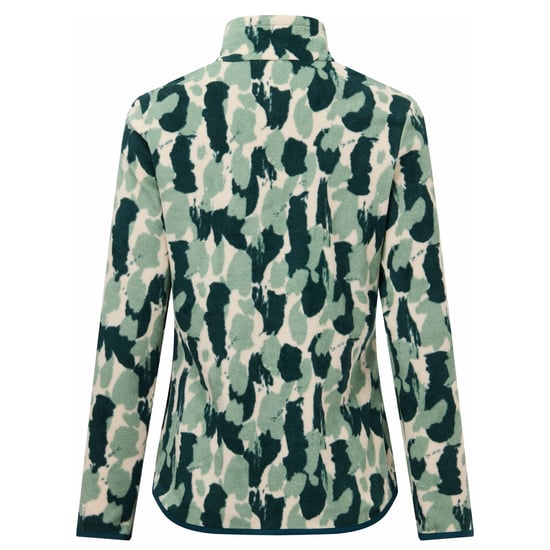 Regatta Womens/Ladies Margot Brush Stroke Quarter Zip Fleece Top (Deep Pine) - Image 3