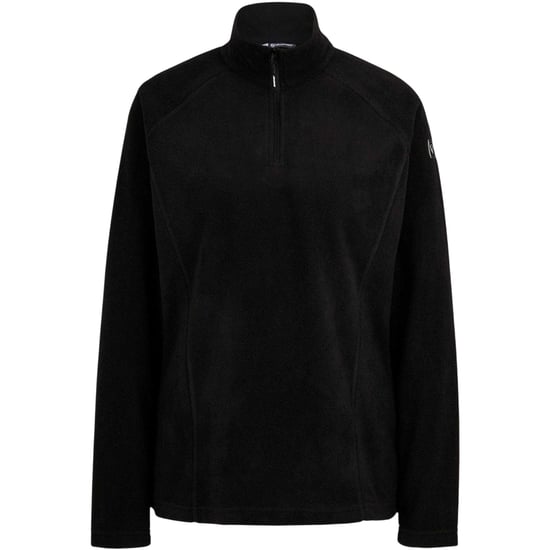 Ziener Januki fleece met halve rits voor dames (Zwart) - Image 2