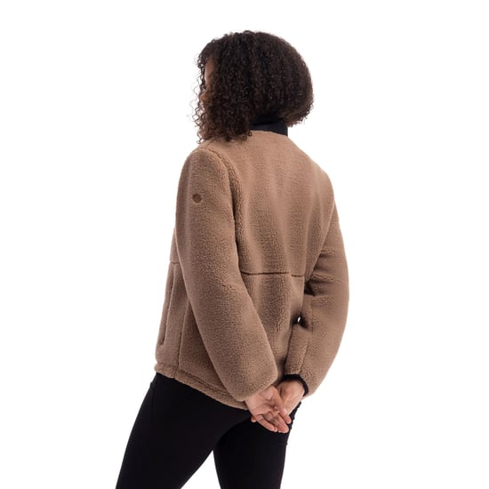 Trespass Womens/Ladies Yuill Fleece Jacket (Beige) - Image 5