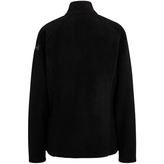 Ziener Januki fleece met halve rits voor dames (Zwart) - Image 3